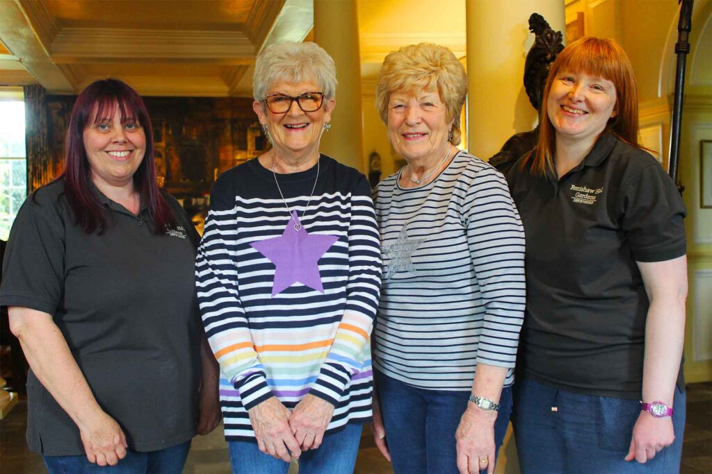 Jo, Pat, Sheila & Sally - Renishaw Hall